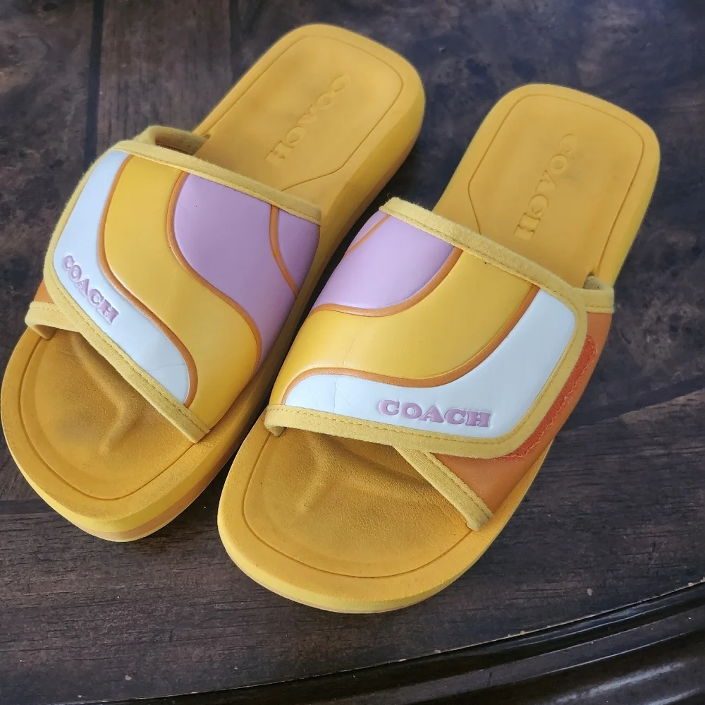 Coach Paxton slides size 9